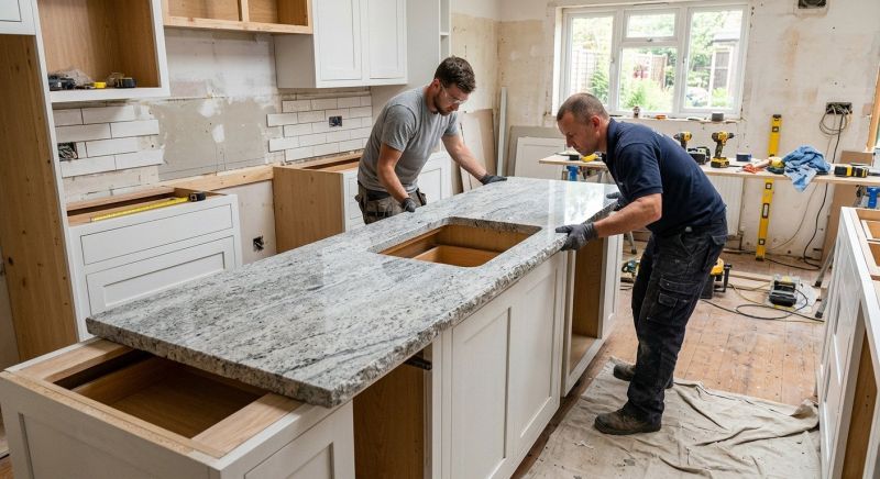 Granite Installation in Marin County, CA