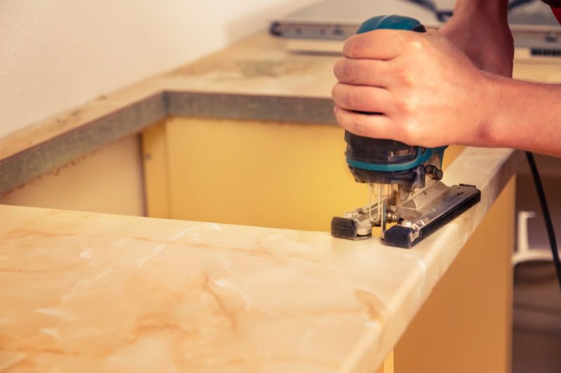 Laminate Countertop Cutting